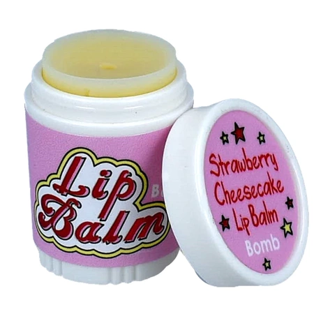 Balsam do ust SERNIK TRUSKAWKOWY Strawberry Cheesecake Lip Balm - BOMB Cosmetics