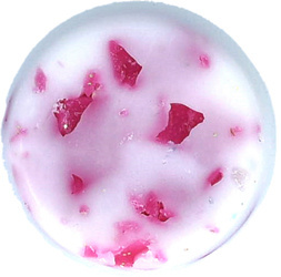 Wosk sojowy malinowy Raspberry Ripple Botanical z Bergamotką i Lawendą - BOMB Cosmetics